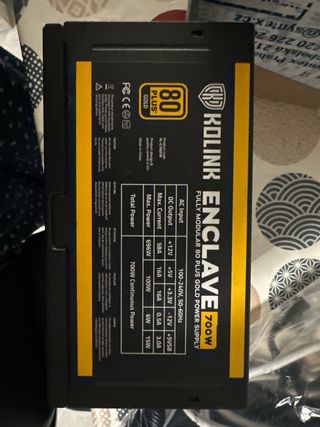 Fuente Alimentación Kolink 700W 80 Plus Gold