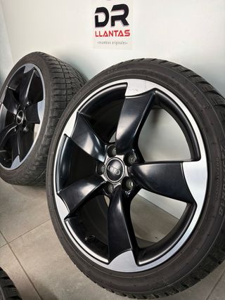 LLANTAS AUDI ROTOR S3 18 ORIGINALES COLOR NEGRO