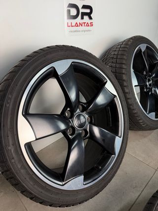 LLANTAS AUDI ROTOR S3 18 ORIGINALES COLOR NEGRO