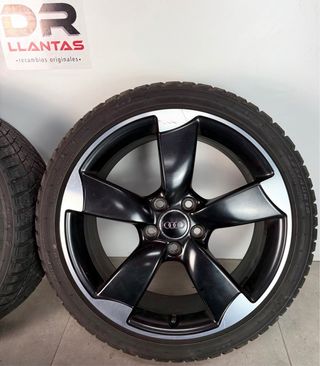 LLANTAS AUDI ROTOR S3 18 ORIGINALES COLOR NEGRO