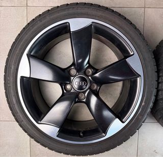 LLANTAS AUDI ROTOR S3 18 ORIGINALES COLOR NEGRO