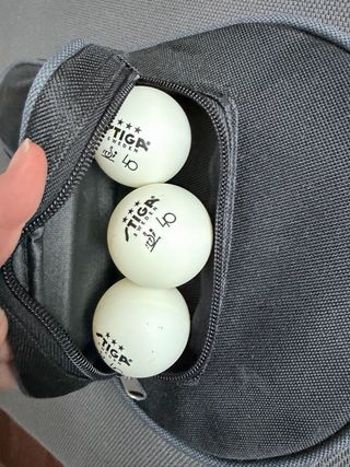 Pala Ping Pong Stiga + 3 Bolas + Funda
