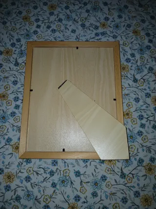 Lote 2 Marcos de Fotos Madera Bambú