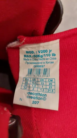 Patines en línea talla 32-34