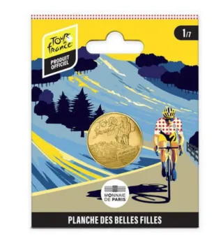 Francia 2025 medalla Tour 1/7 Planche Belles Fille