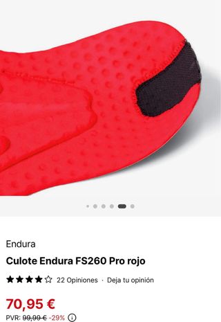 Conjunto Culote y maillot ciclismo Endura talla M