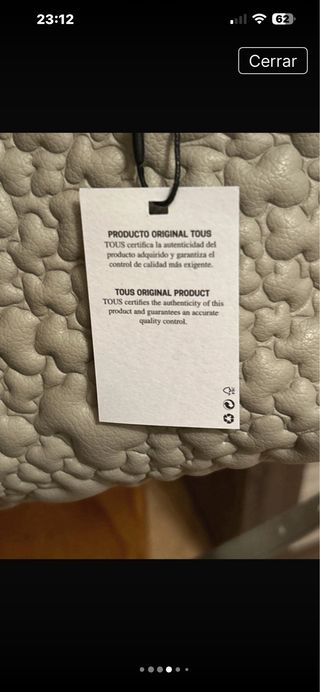 Bolso Tous Hombro/Bandolera Beige