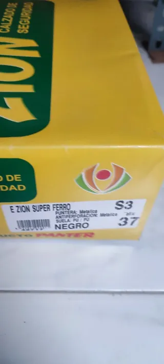 Zapatos de seguridad E zion