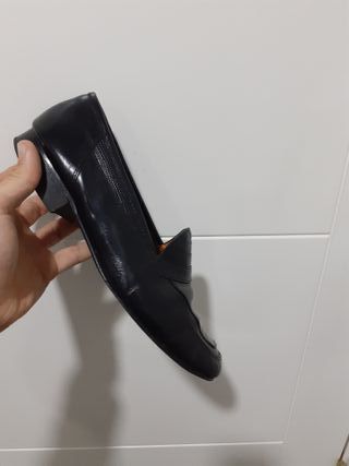 Zapatos piel piel de serpiente