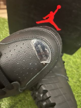 Zapatillas Nike Air Jordan 1 Plataforma Negras