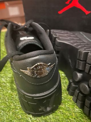 Zapatillas Nike Air Jordan 1 Plataforma Negras