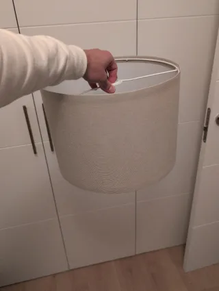 Pantalla lampara techo 33 de diámetro y 24 de alt