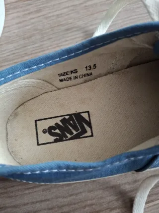 Tênis Vans Azul 13,5