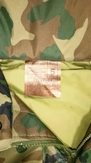 Parka Militar Ejército Español