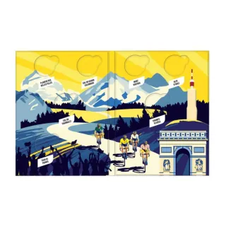 Francia 2025 medallas Tour Francia + album