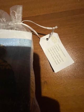 Kit ricamo sacchetto con perline