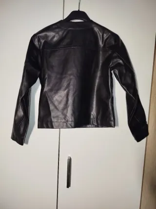 giacchino giacca giubbotto giacchetto finta pelle