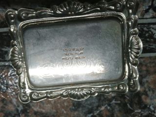 saleiro/pimenteiro , silver plate italia