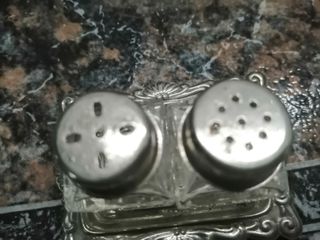 saleiro/pimenteiro , silver plate italia