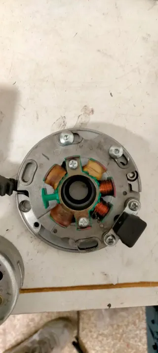 Statore regolabile pit bike