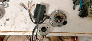 Statore regolabile pit bike