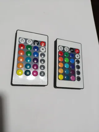 Pack 2 Mandos Universales Luces LED Rgb - Testados