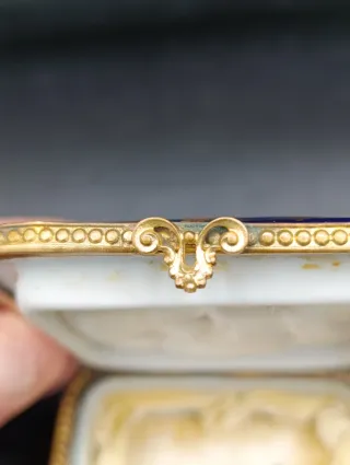 Caja porcelana Limoges