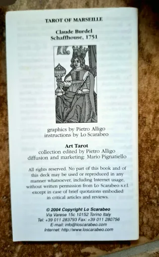 Tarocchi Marsigliesi - 78 carte