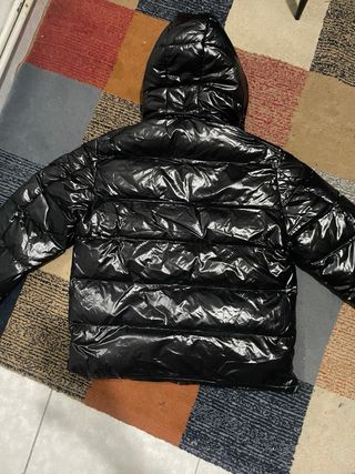 Abrigo Moncler Negro Talla M Con Etiquetas