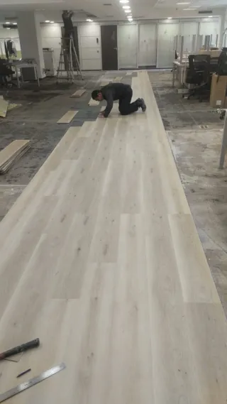 Colocación de parquet