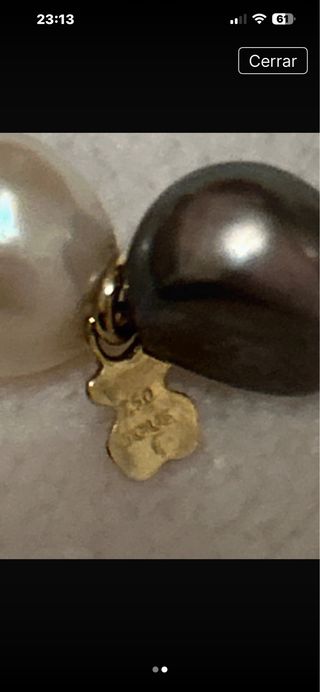 Pulsera Tous Perlas Elástica