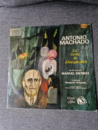 Disco Vinilo Antonio Machado - La tierra de Alvarg