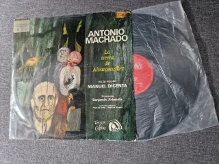 Disco Vinilo Antonio Machado - La tierra de Alvarg