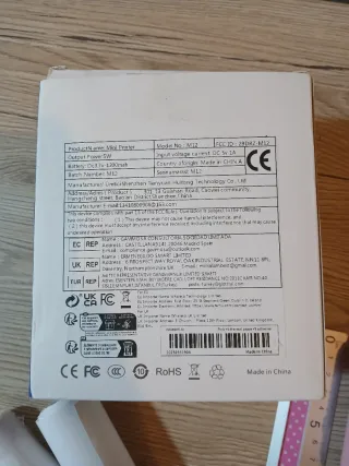 Mini Impresora Térmica Portátil LeFuXin Rosa