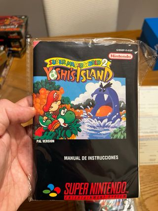 Super Mario World 2 Yoshi's Island SNES PAL