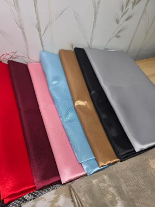 Lote 26 retales telas Variadas 2.8kg