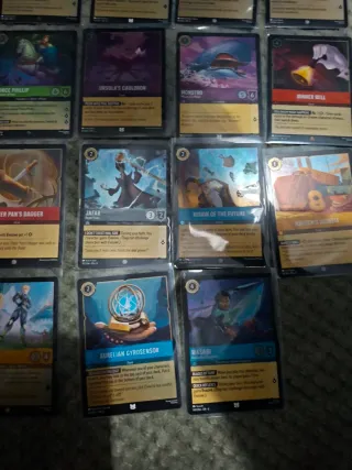 Lote Cartas Lorcana Foil