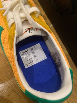 Zapatillas nike LD-1000 amarillas talla 40