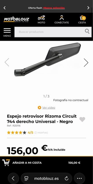 Espejos Rizoma Circuit 744