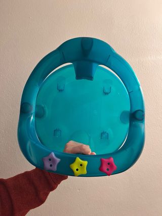 Silla de Baño para Bebé Azul