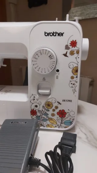 Máquina de coser Brother JX17FE nueva