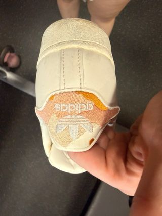 Zapatillas Adidas Superstar Blancas y Rosas