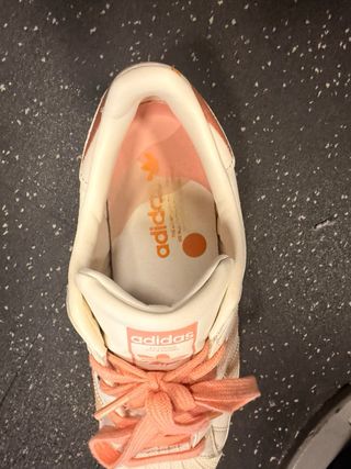 Zapatillas Adidas Superstar Blancas y Rosas