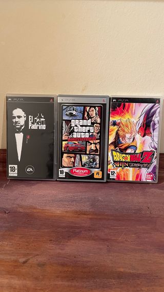 Scatole con manuale PSP