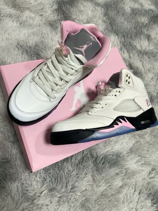 Jordan 5 Retro Medium Rosa Tenue
