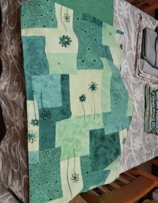 Parure Copripiumino Singolo Verde