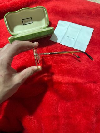 Gafas Gucci Originales Doradas