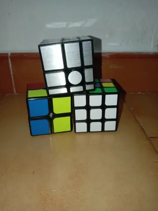 Lote 3 Cubos de Rubik