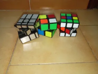 Lote 3 Cubos de Rubik