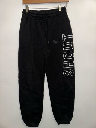 Calças de fato de treino pretas